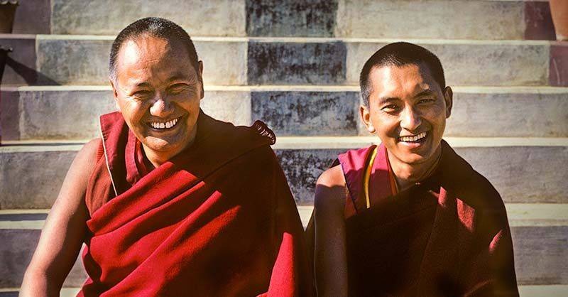 Lama Thubten Yeshe y Lama Thubten Zopa Rimpoche